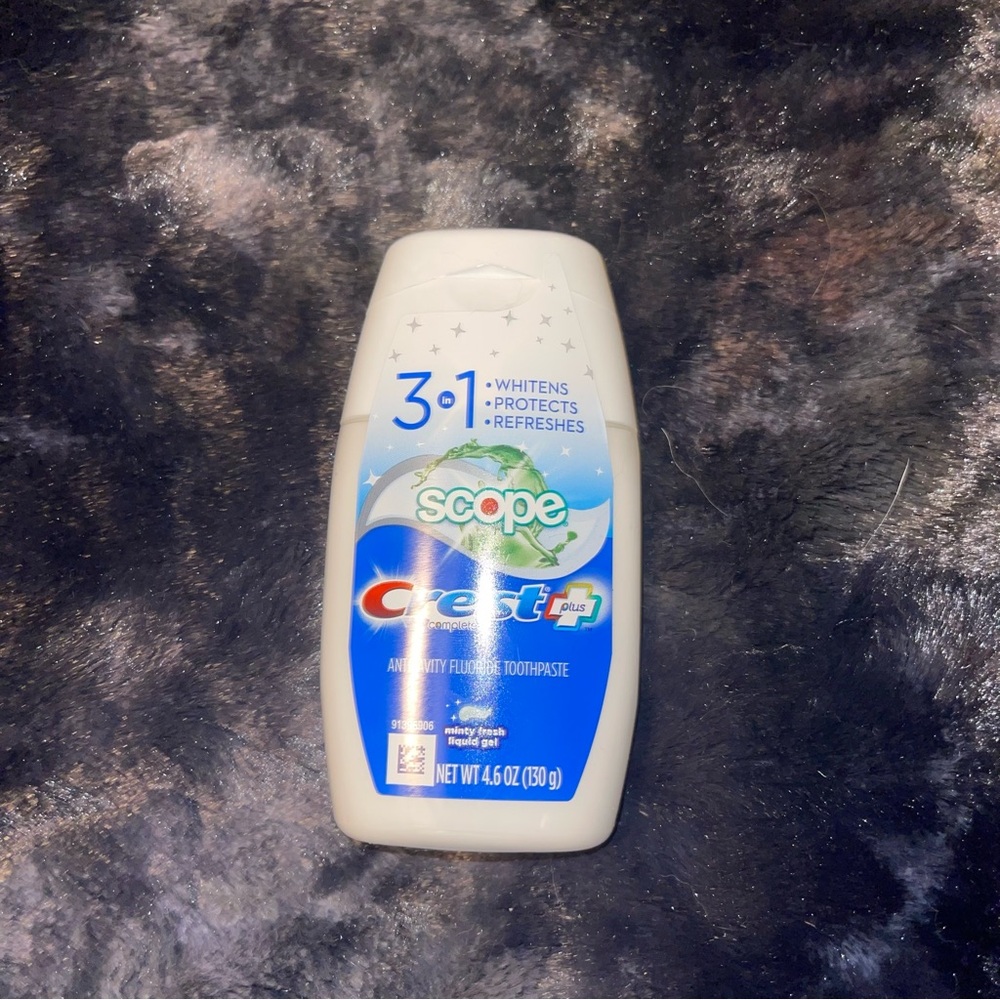 Crest toothpaste